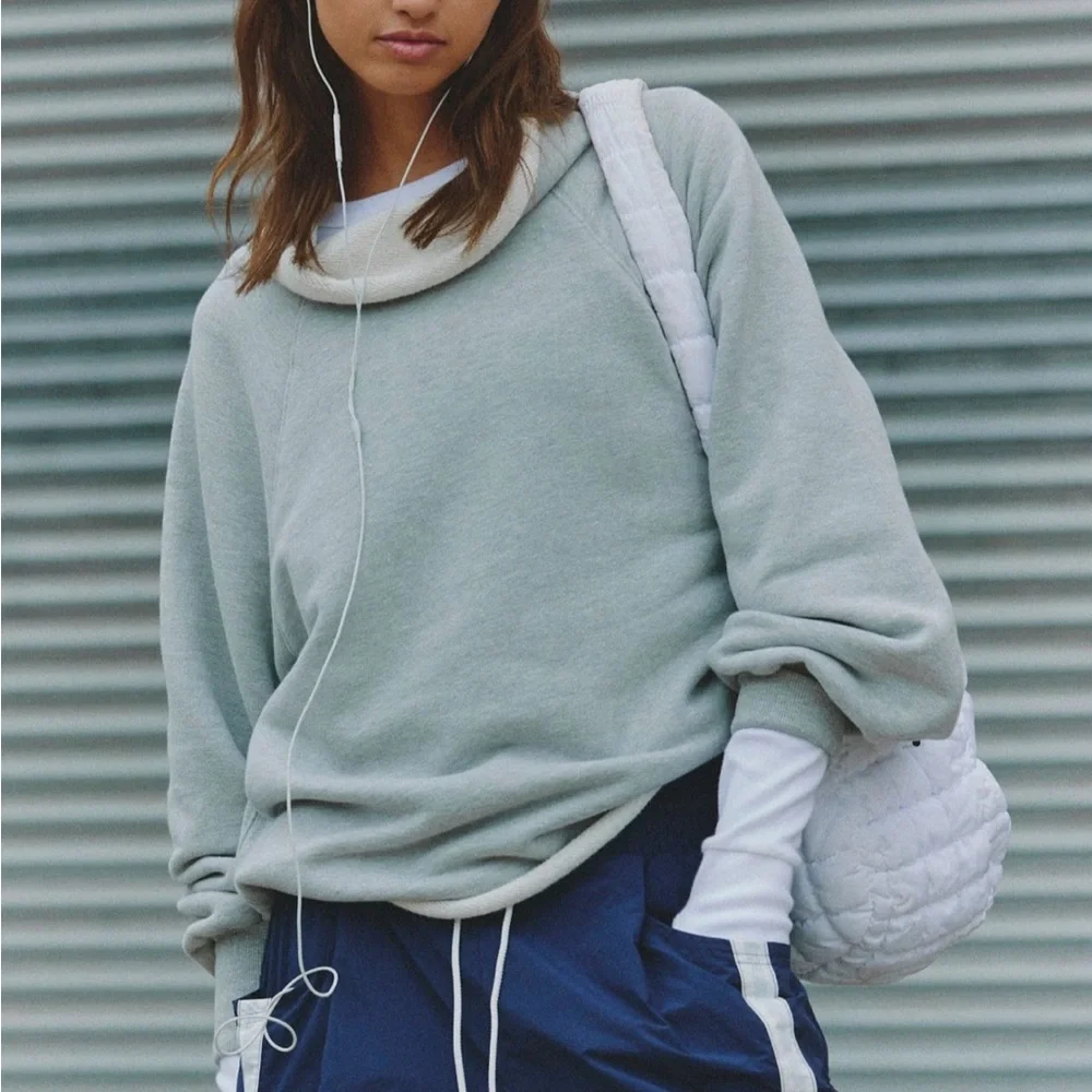 FP Movement Cutback Mock Neck Pullover - Picture 1 of 6